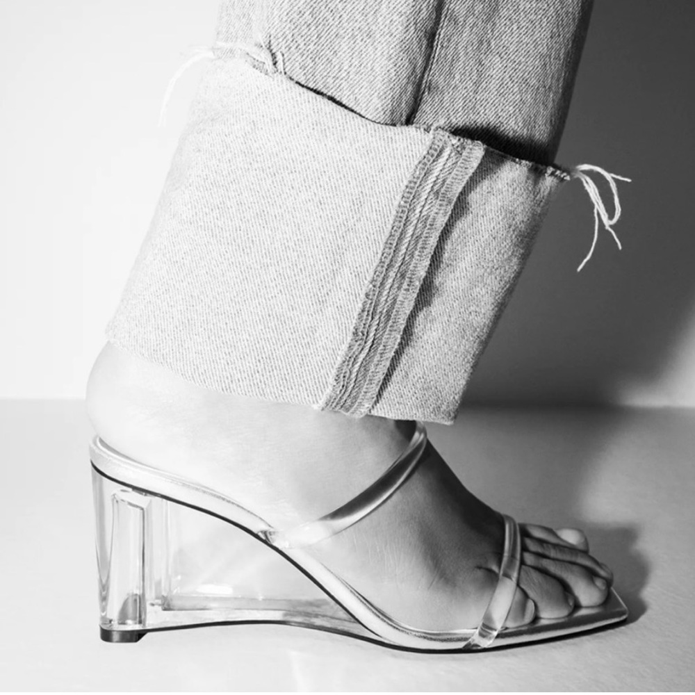 Metallic transparent wedge - Picture 6 of 7